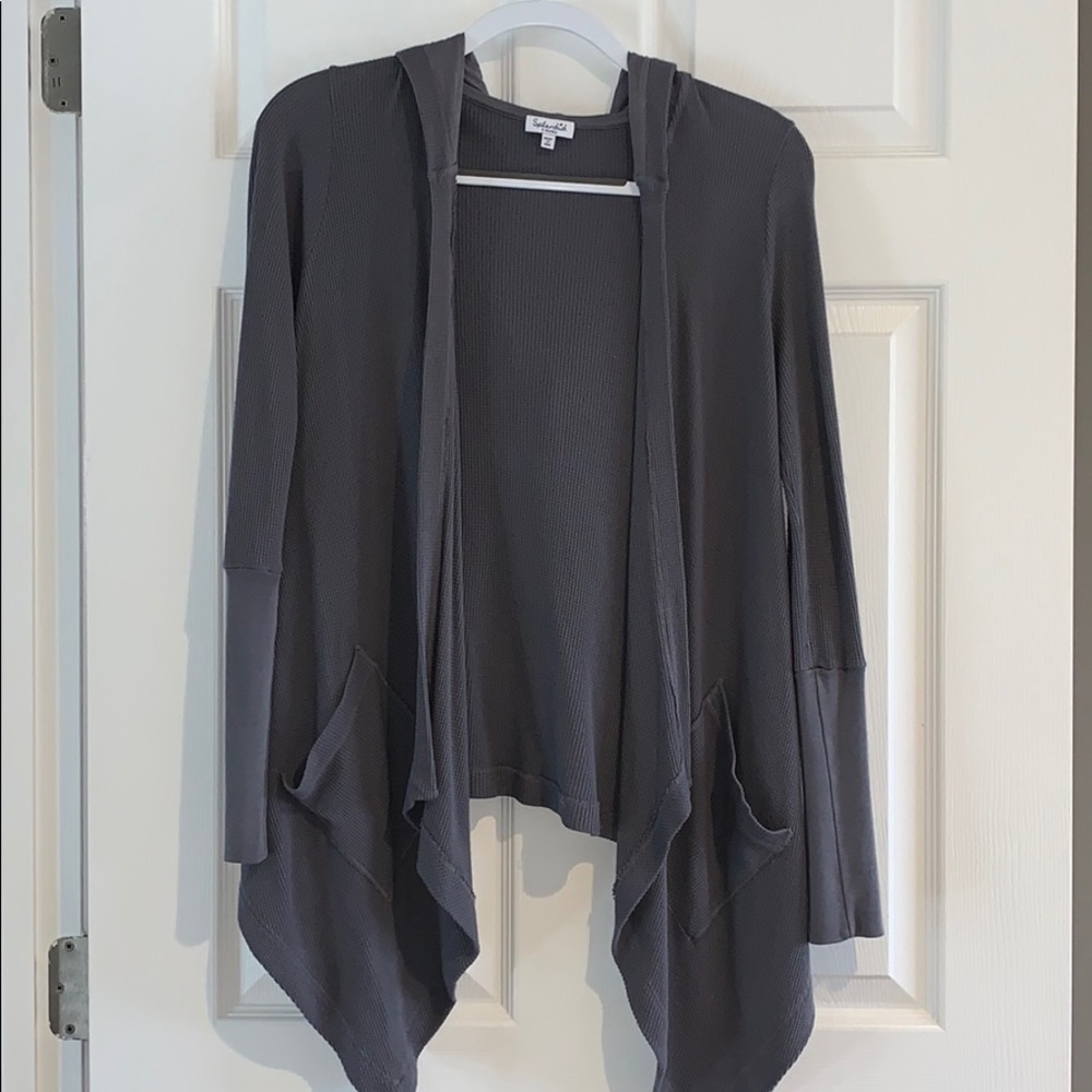 Splendid L/S Hooded Thermal Top